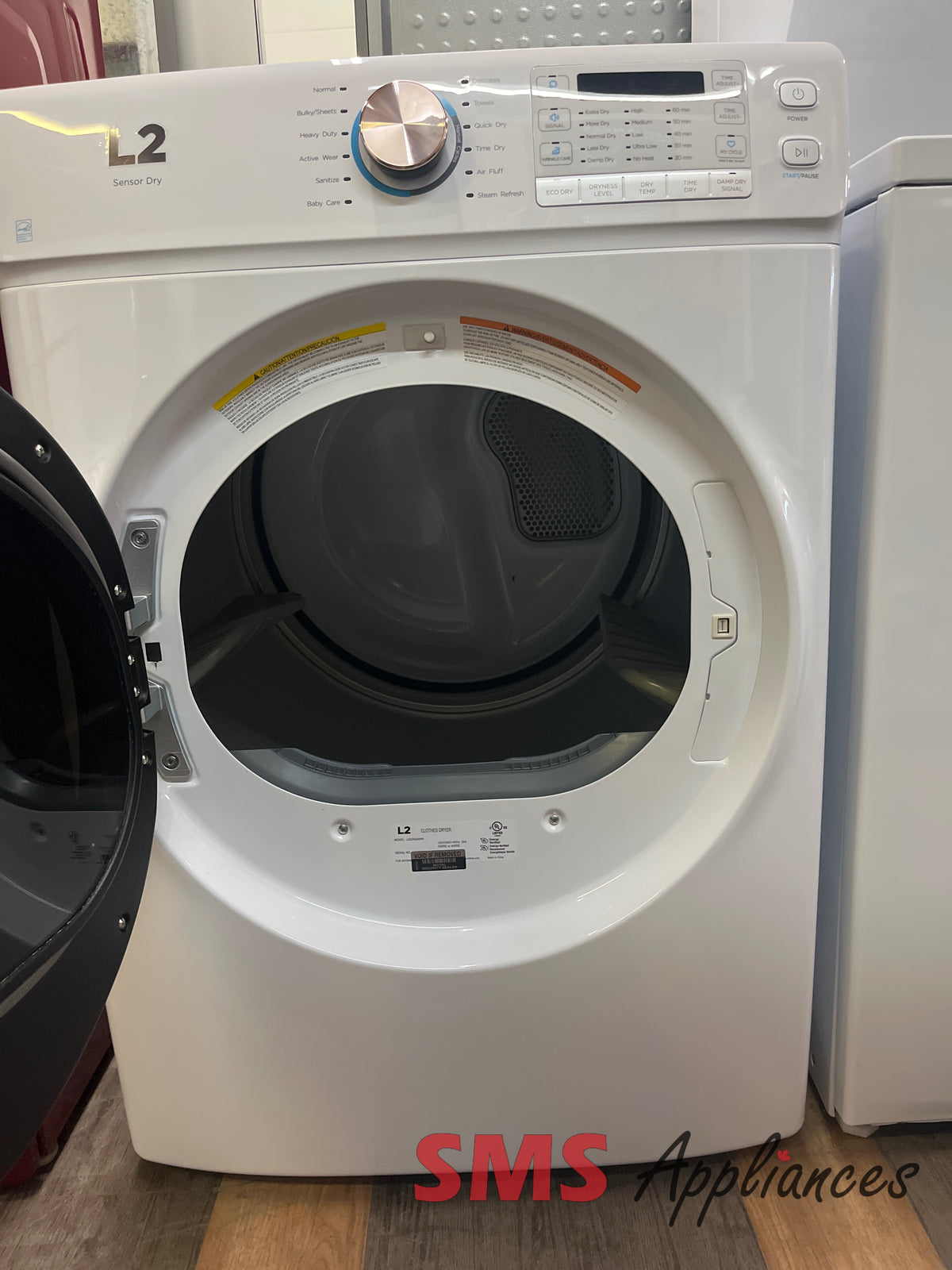 27" L2 open box dryer - SMS Appliances Regina