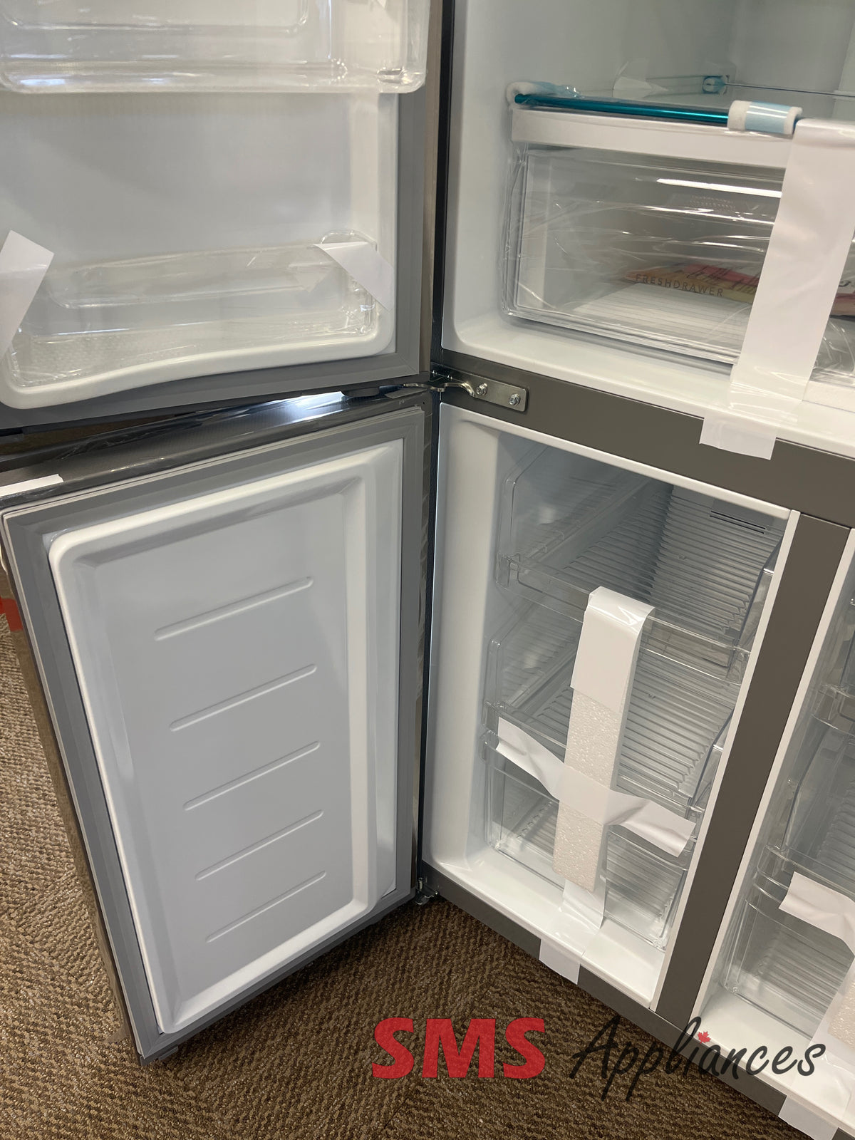 Open Box 33" Fridge Frigidaire FRQG1721AV - fridge for sale at SMS Appliances Calgary