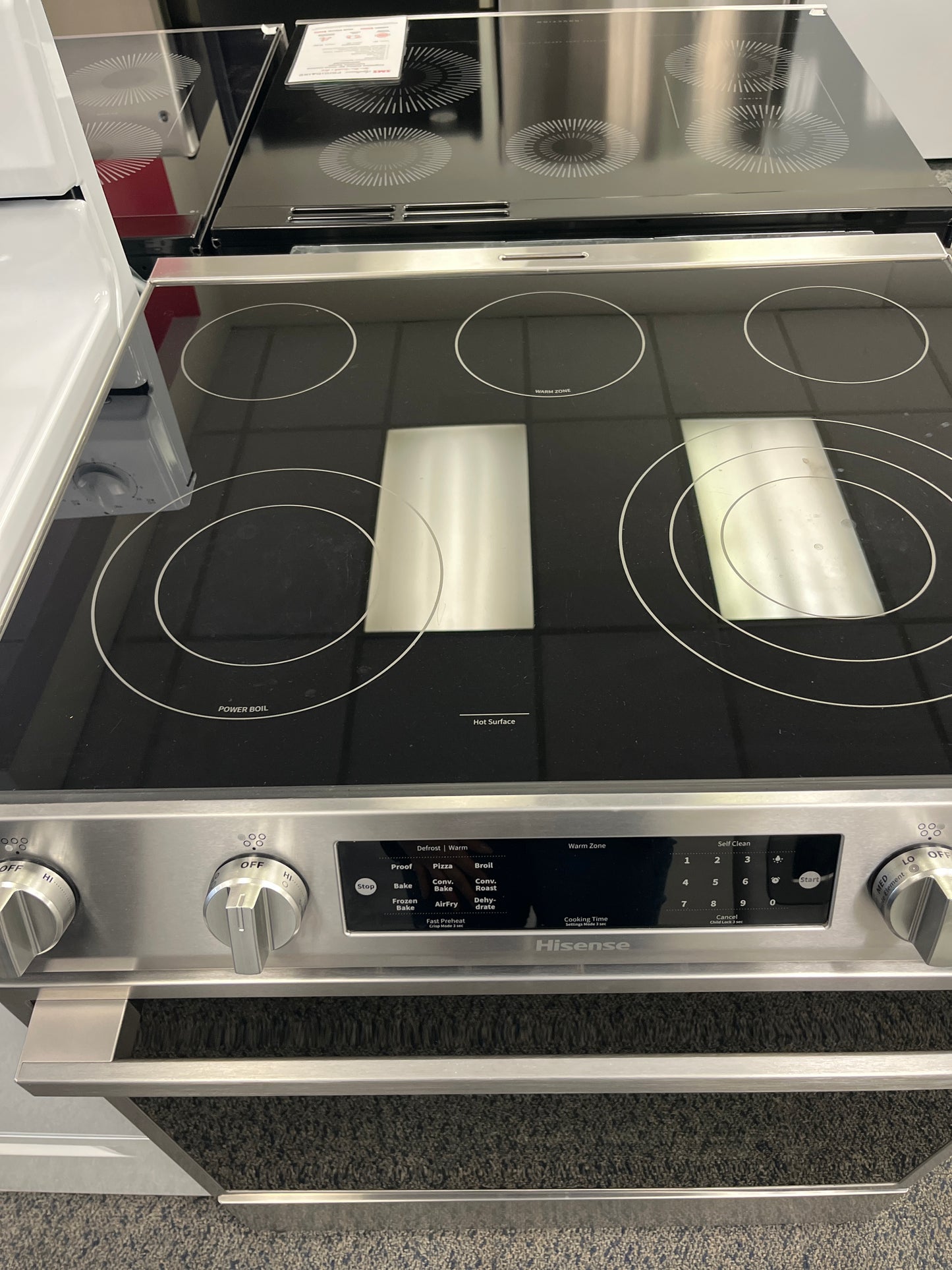 Open Box – 30" Stove Hisense HFE3501CPS