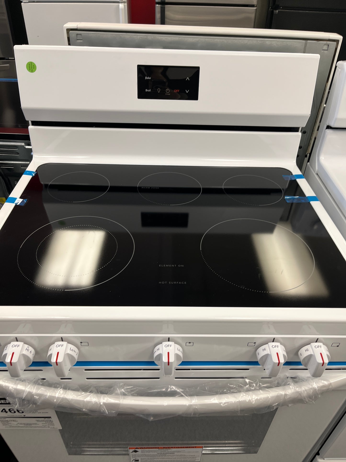 Open Box – " Stove Frigidaire Fcre305cbw