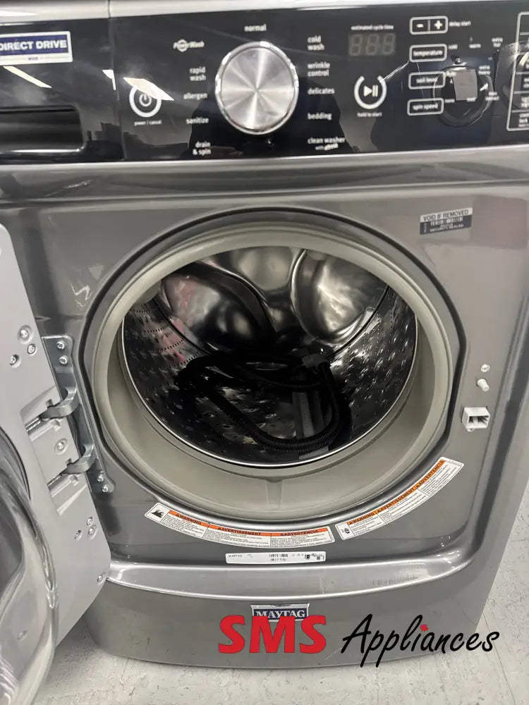 Maytag Washer & Dryer Set YMED8200FC02 / WASHER FOR IT Refurbished Laundry Sets