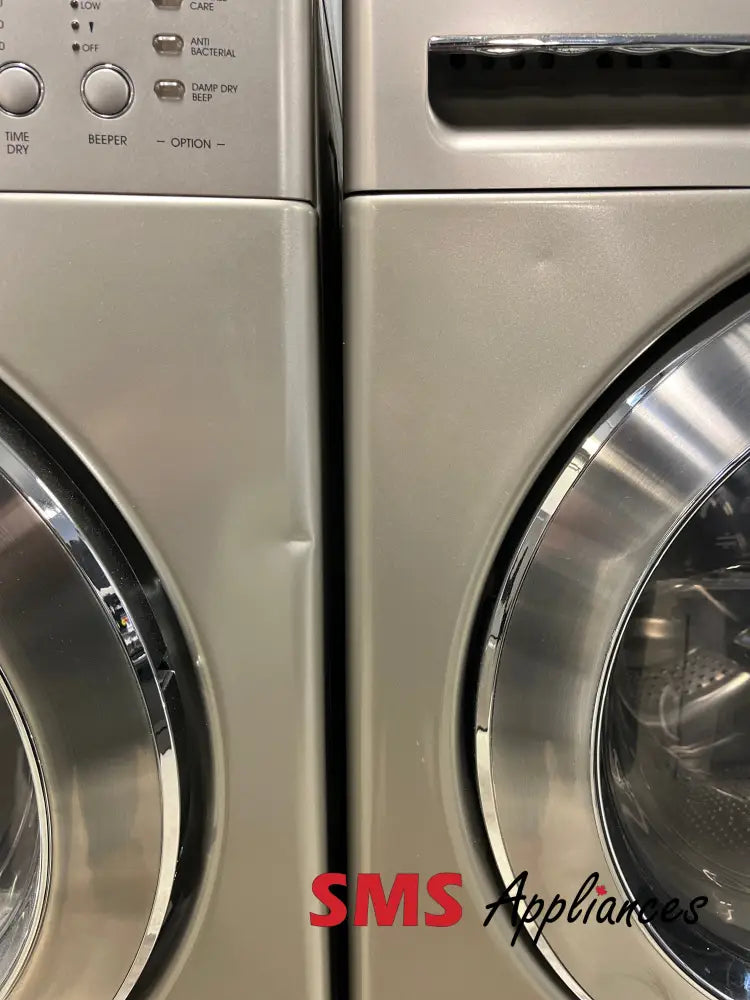 Refurbished – 27’’ Laundry Set LG WM2677HSM / DLE5977SM