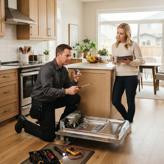 Appliance repair or replacement decision in a Calgary home with SMS Appliances