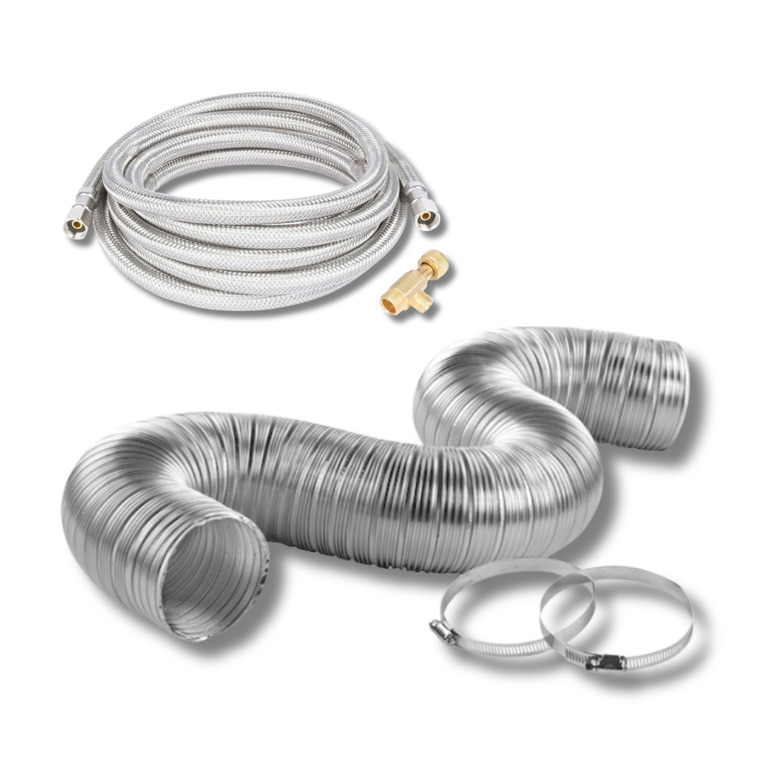 Appliance hoses and vent accessories for sale - SMS Appliances Calgary, Saskatoon, Airdrie, Medicine Hat, Regina, Okotoks