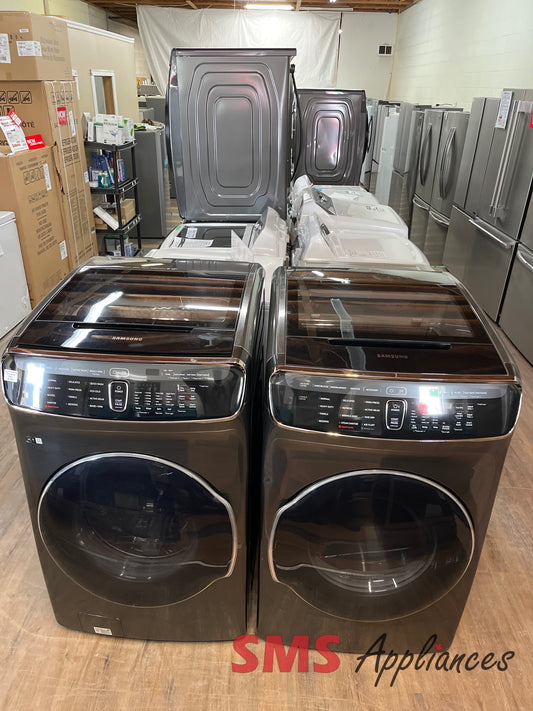 Refurbished Laundry Sets WV60M9900AV, DVEM9900V/AC Samsung - Image 1
