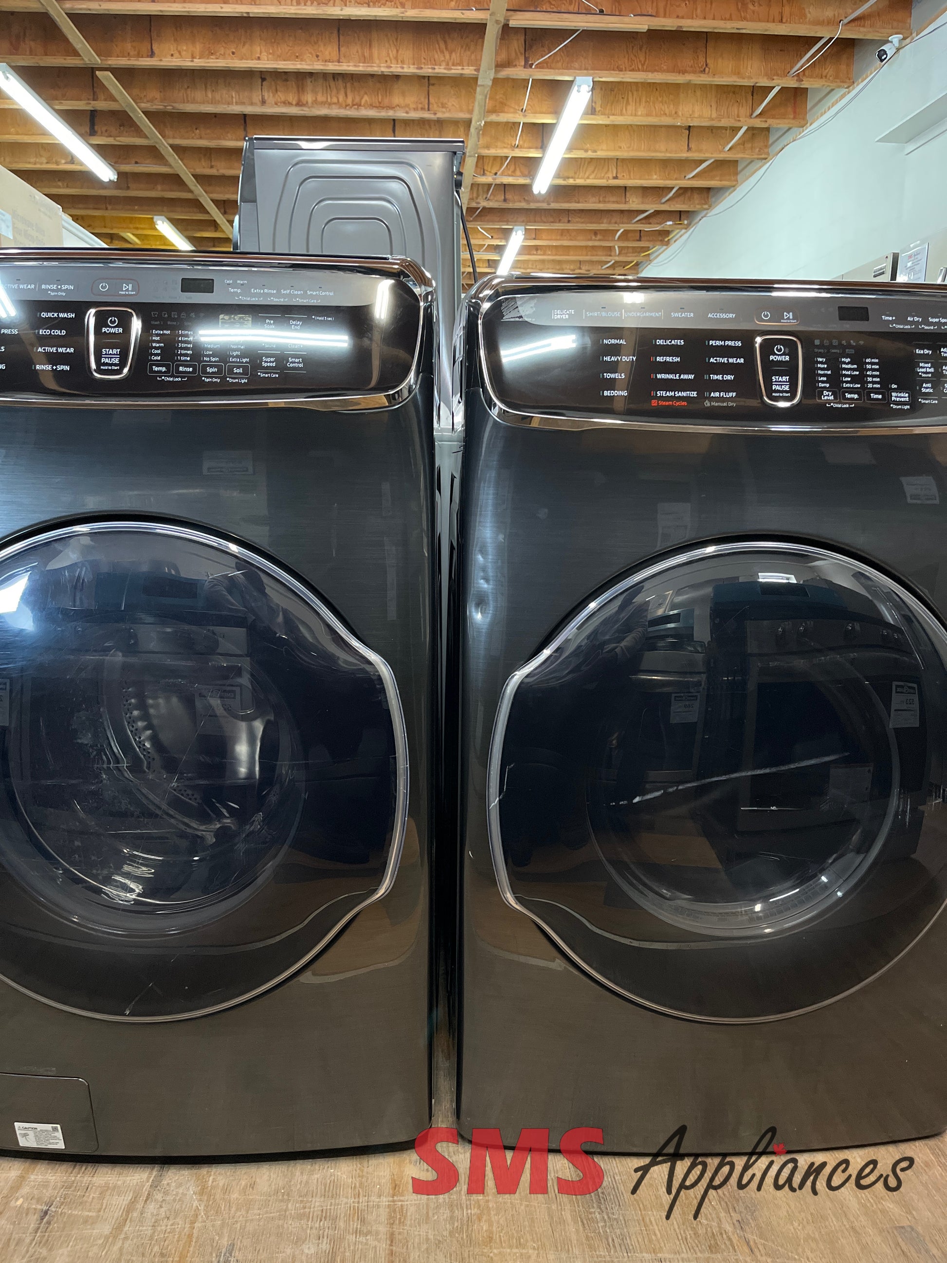 Refurbished Laundry Sets WV60M9900AV, DVEM9900V/AC Samsung - Image 3