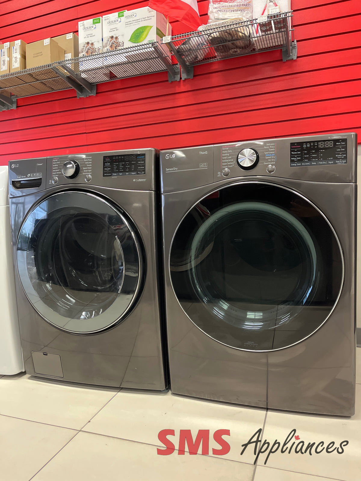 Refurbished Laundry Sets WM3800HBA/DLEX4200B LG - Image 1