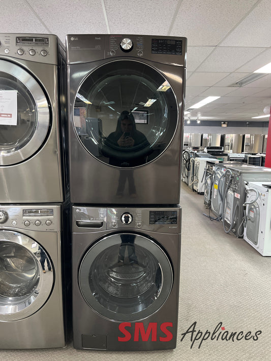 Refurbished 27" Laundry Set LG WM3800HBA / DLEX4200B for sale in Medicine Hat - SMS Appliances