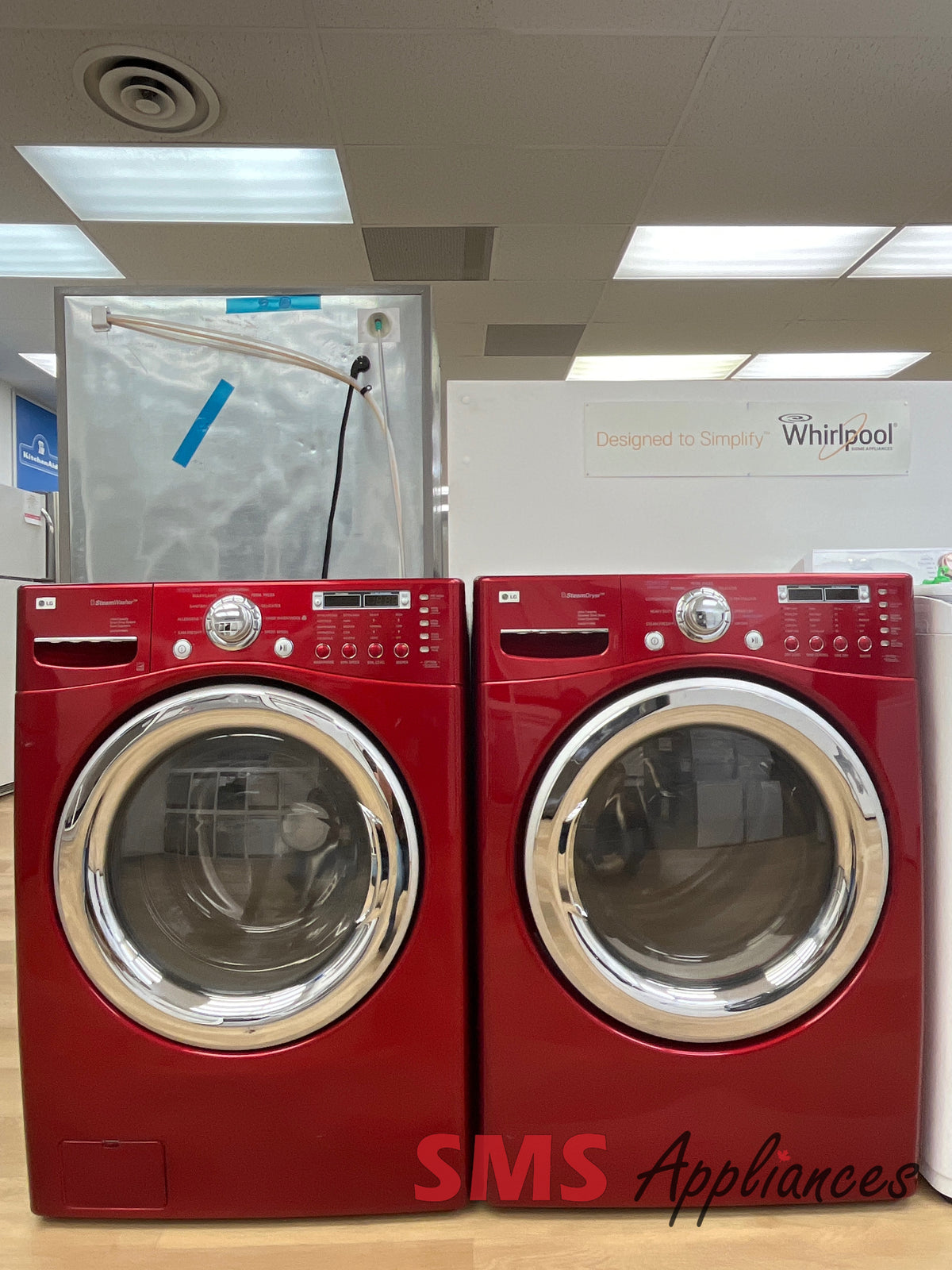Refurbished Laundry Sets WM2487HRMA/DLEX7177RM LG - Image 1