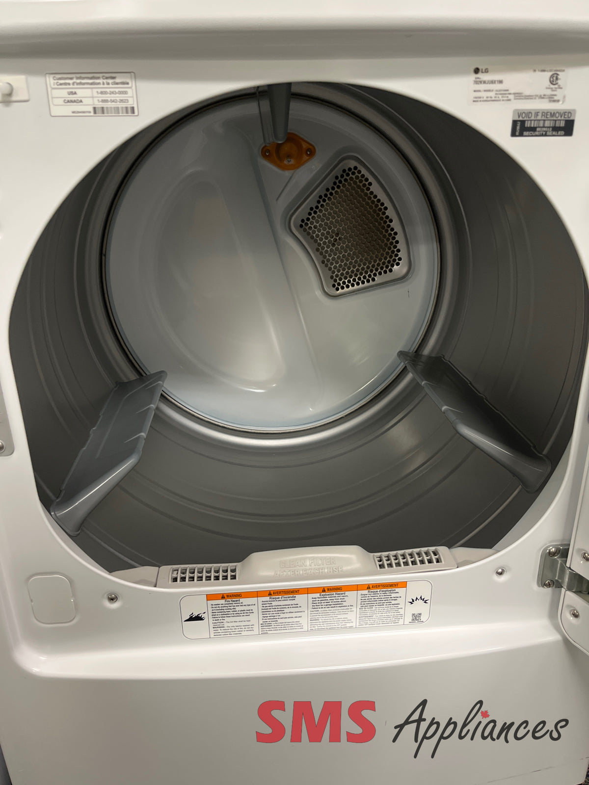 Refurbished Laundry Sets WT7100CW/DLEX7200W LG - Image 6