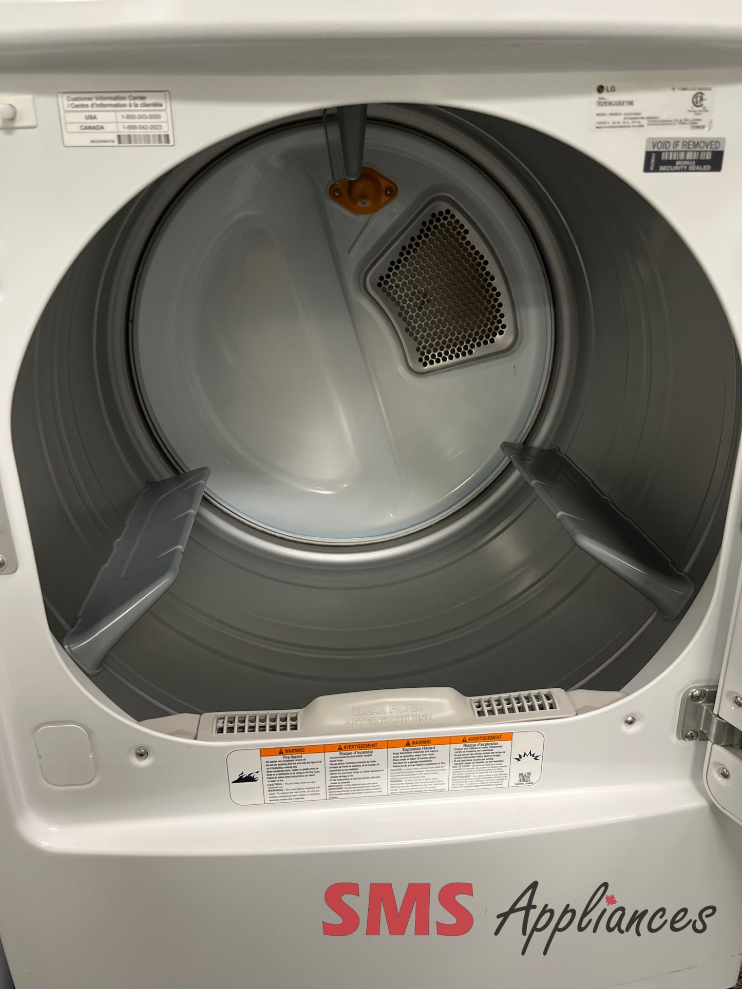 Refurbished Laundry Sets WT7100CW/DLEX7200W LG - Image 6