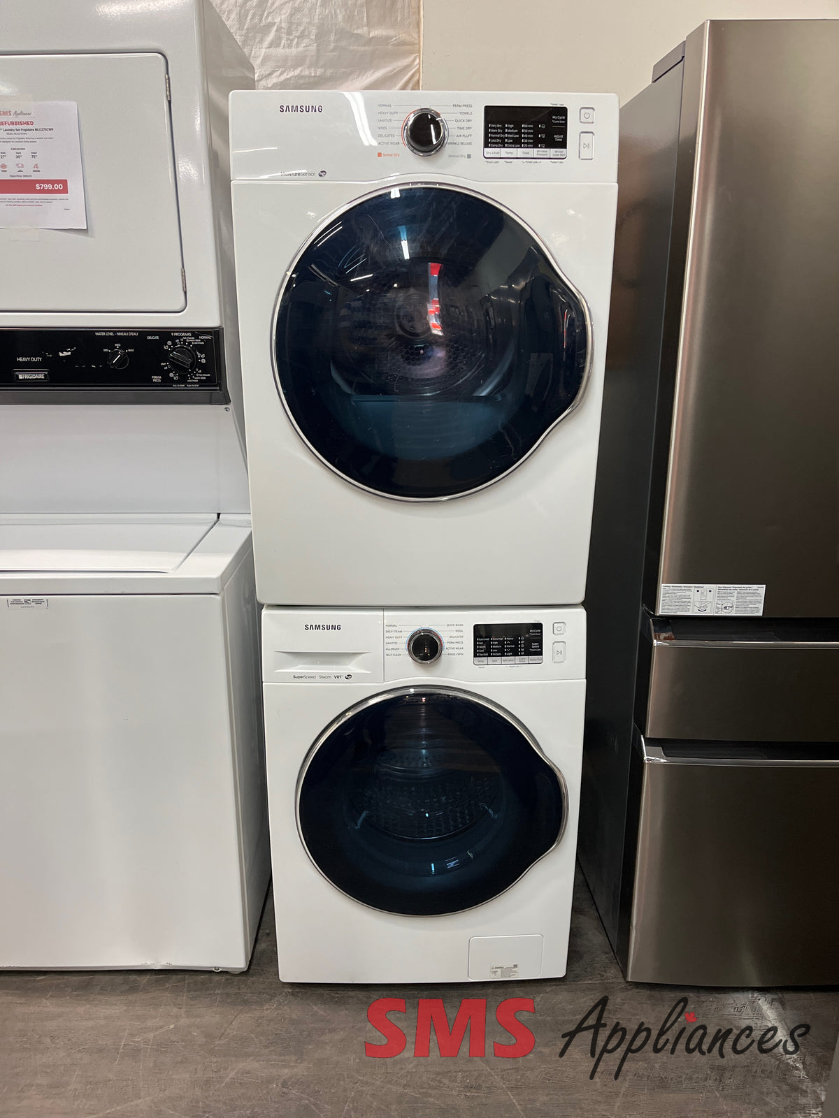 Refurbished Laundry Sets WW22K6800AW/DV22K6800EW Samsung - Image 1