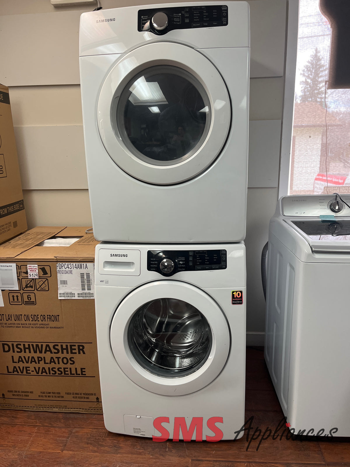 Refurbished Laundry Sets WF361BVBEWR / DV361EWBEWR Samsung - Image 1