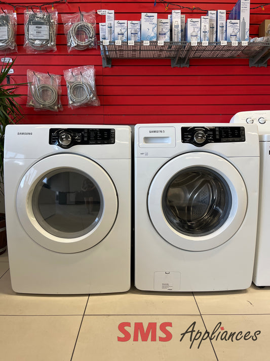 Refurbished Laundry Sets WF361BVBEWR/DV361EWBEWR Samsung - Image 1