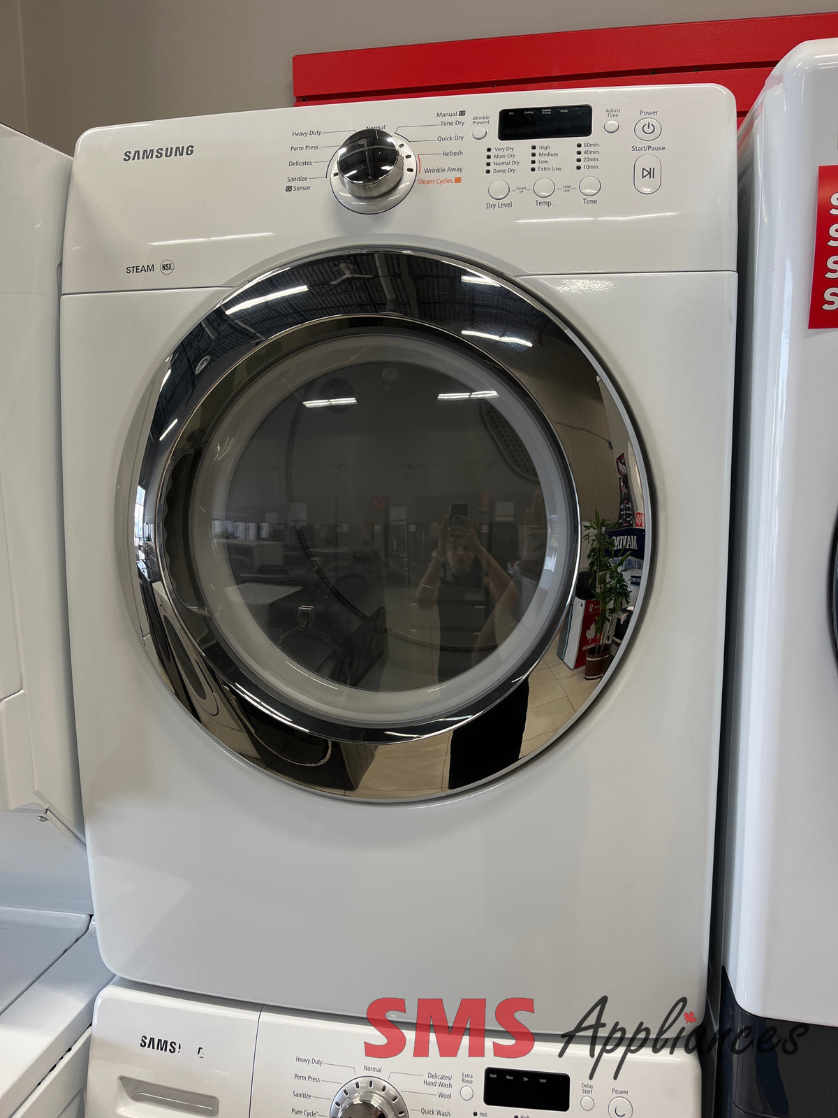 Refurbished Laundry Sets WF364BVBGWR/DV365ETBGWR Samsung - Image 5