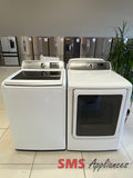 Samsung WA45H7000AW laundry set at SMS Appliances Calgary - Refurbished deals