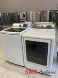 Samsung WA45H7000AW laundry set at SMS Appliances Calgary - Refurbished deals
