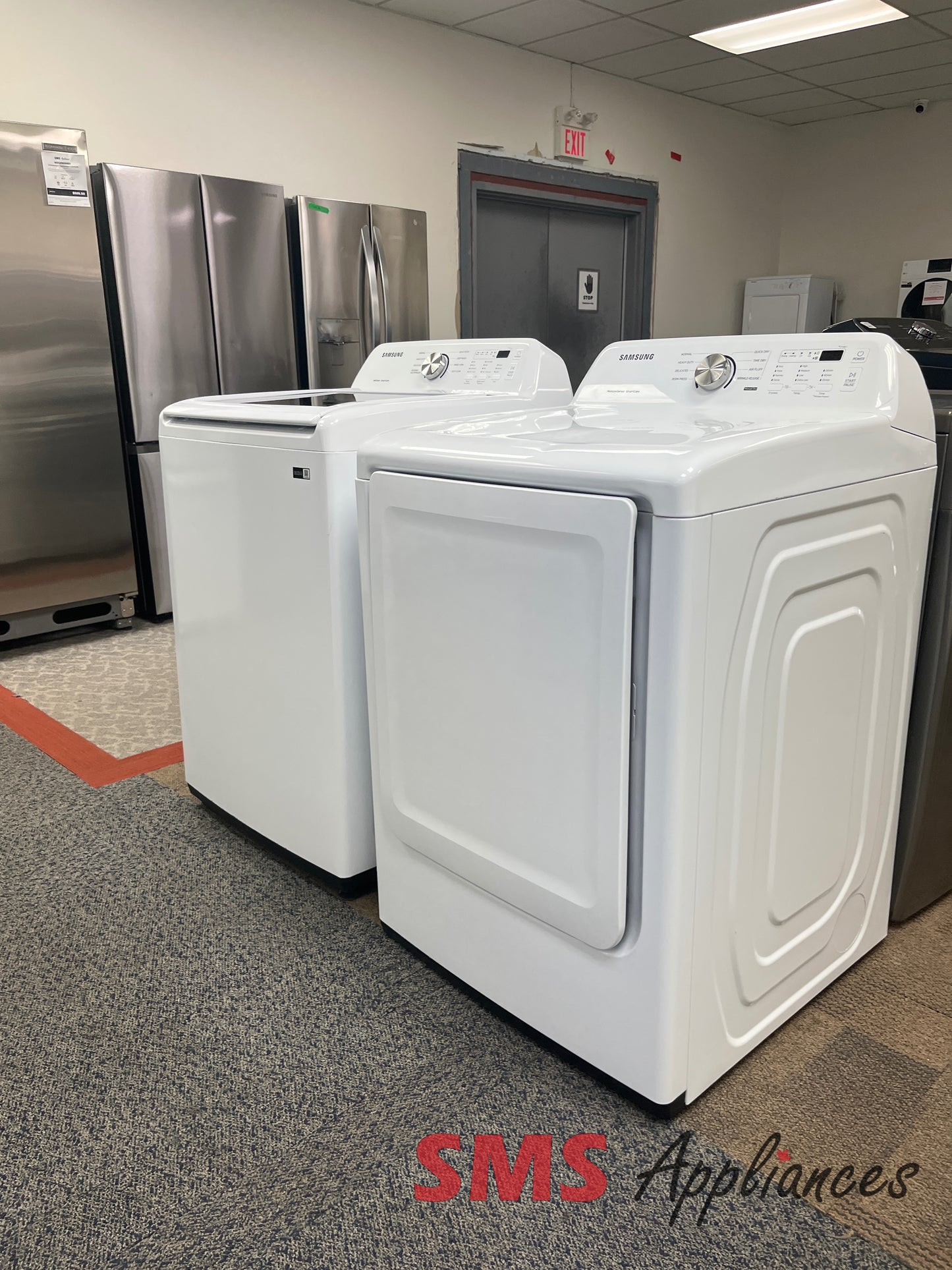 Refurbished Laundry Sets WA44A3205AW/DVE45T3200W Samsung - Image 8