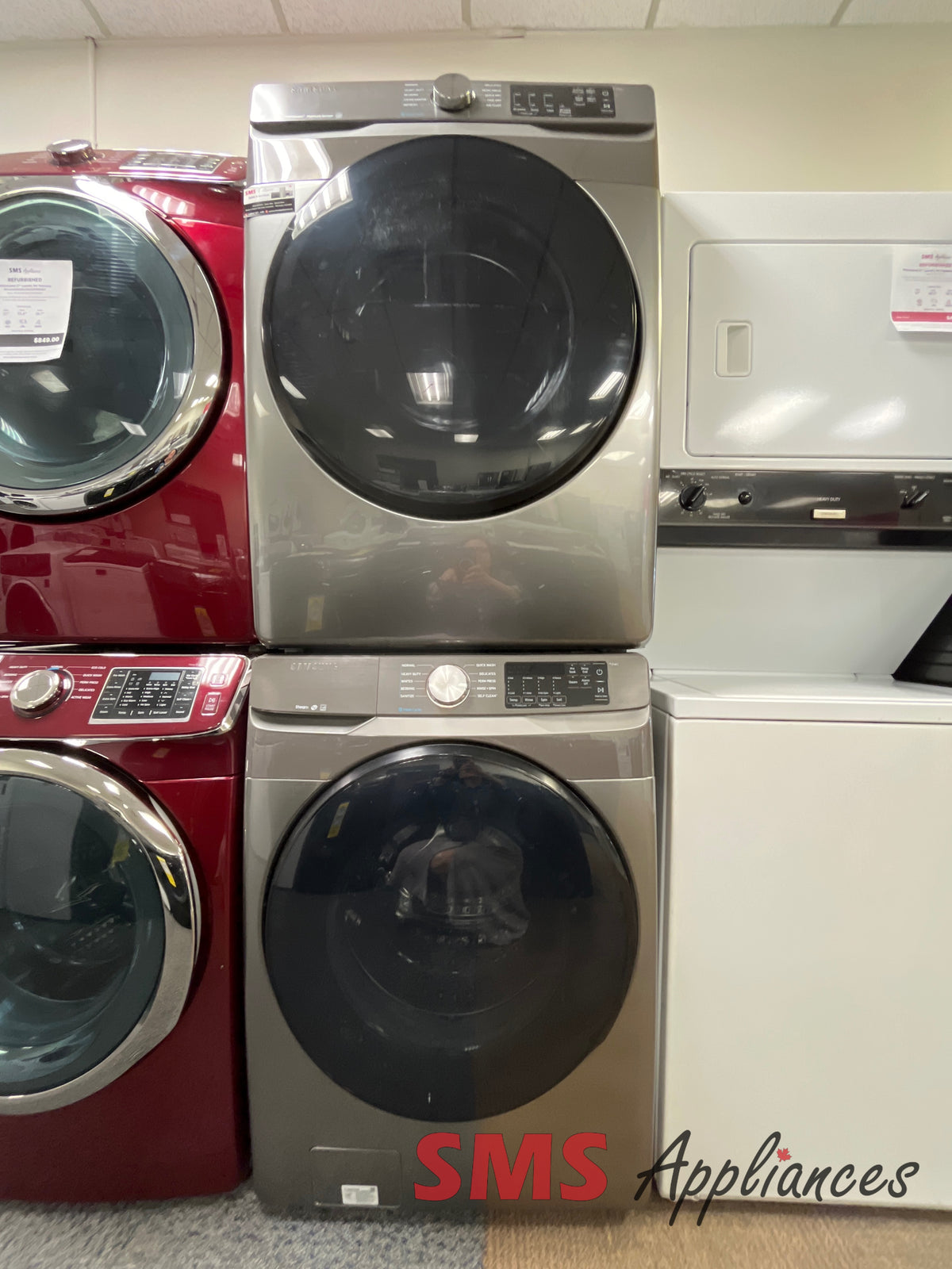 Refurbished Laundry Sets WF45R6100AP/DVE45T6100P Samsung - Image 1