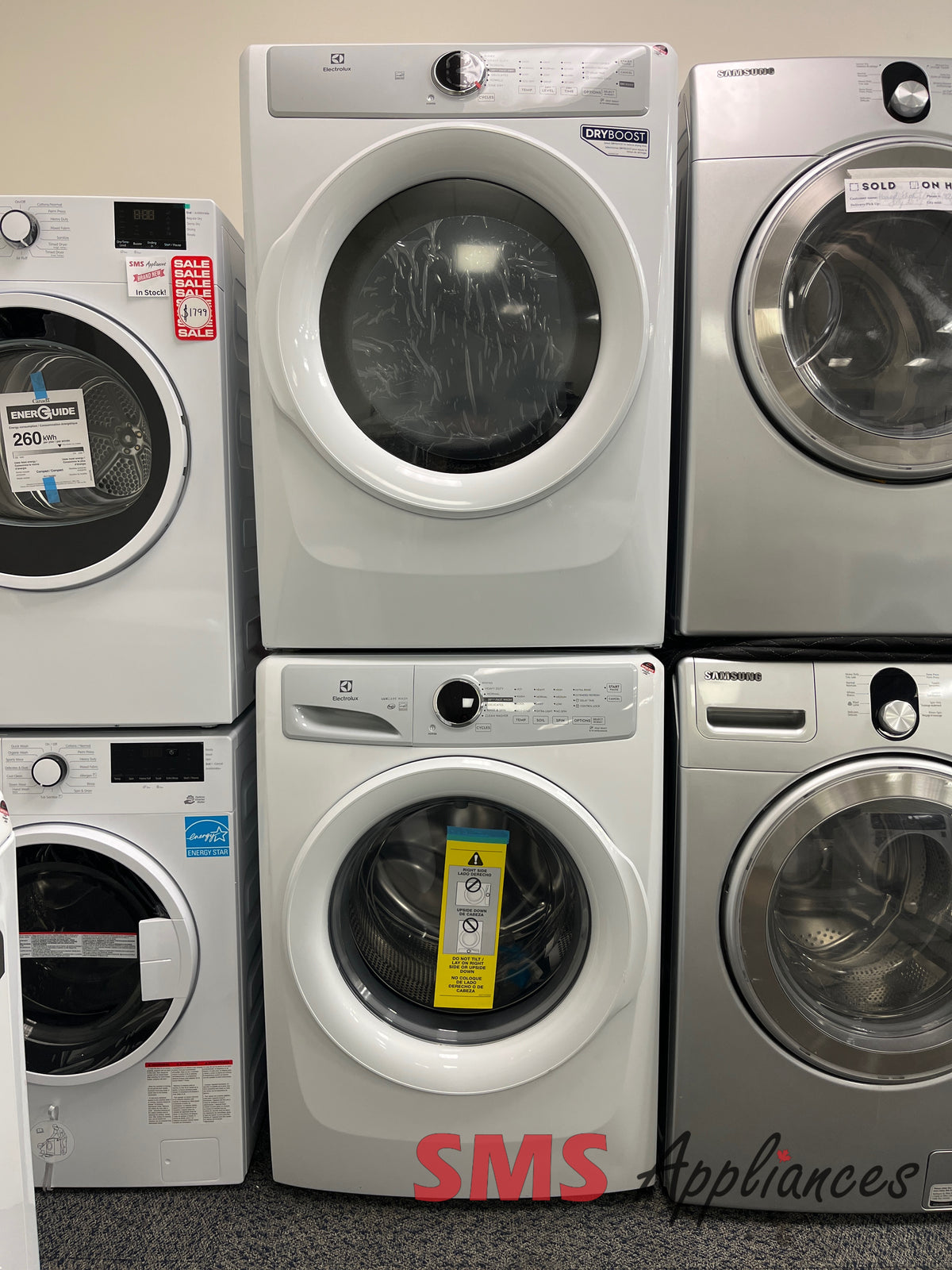 Open Box Laundry Sets ELFE7337AW/ELFE733CAW Electrolux - Image 1