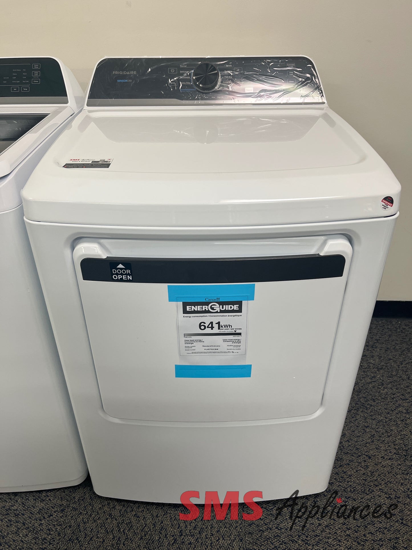 Open Box Laundry Sets FLVW7523BW/FLVE752CBW Frigidaire - Image 5