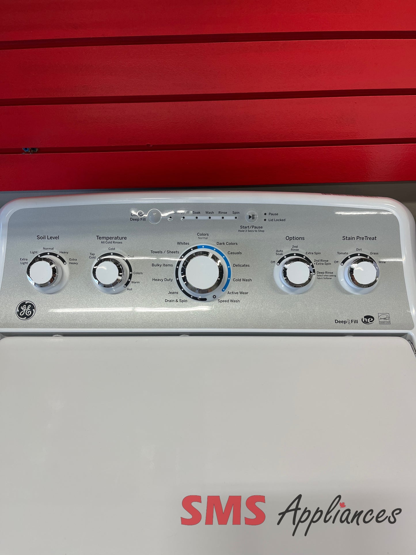 Refurbished Laundry Sets GTW485BMK1WS/GTD65EBMK1WS GE - Image 4