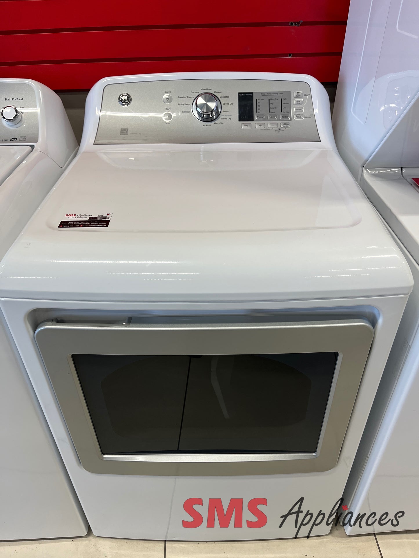 Refurbished Laundry Sets GTW485BMK1WS/GTD65EBMK1WS GE - Image 6