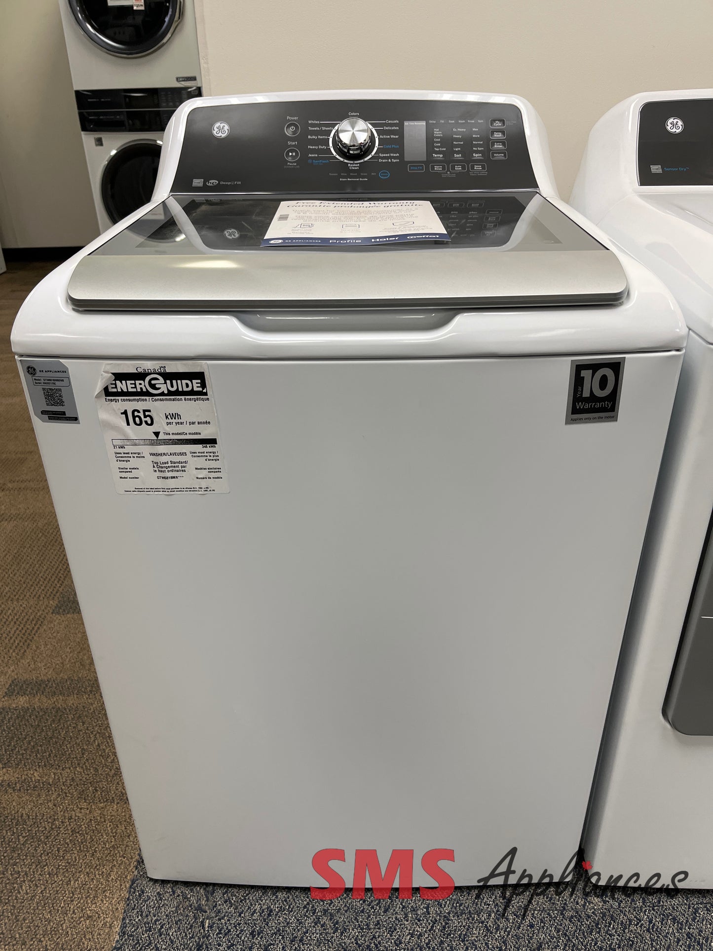 New Laundry Sets GTW681BMR/GTD68EBMR GE - Image 2