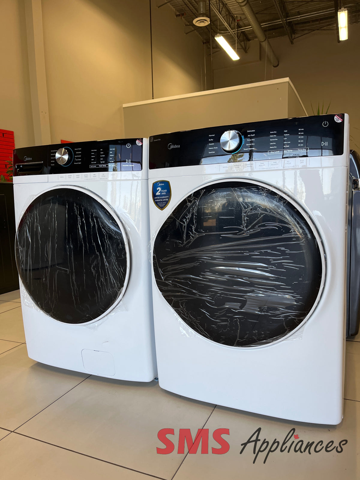 Open Box Laundry Sets MLH52N4AWW/MLE52N4AWW Midea - Image 10