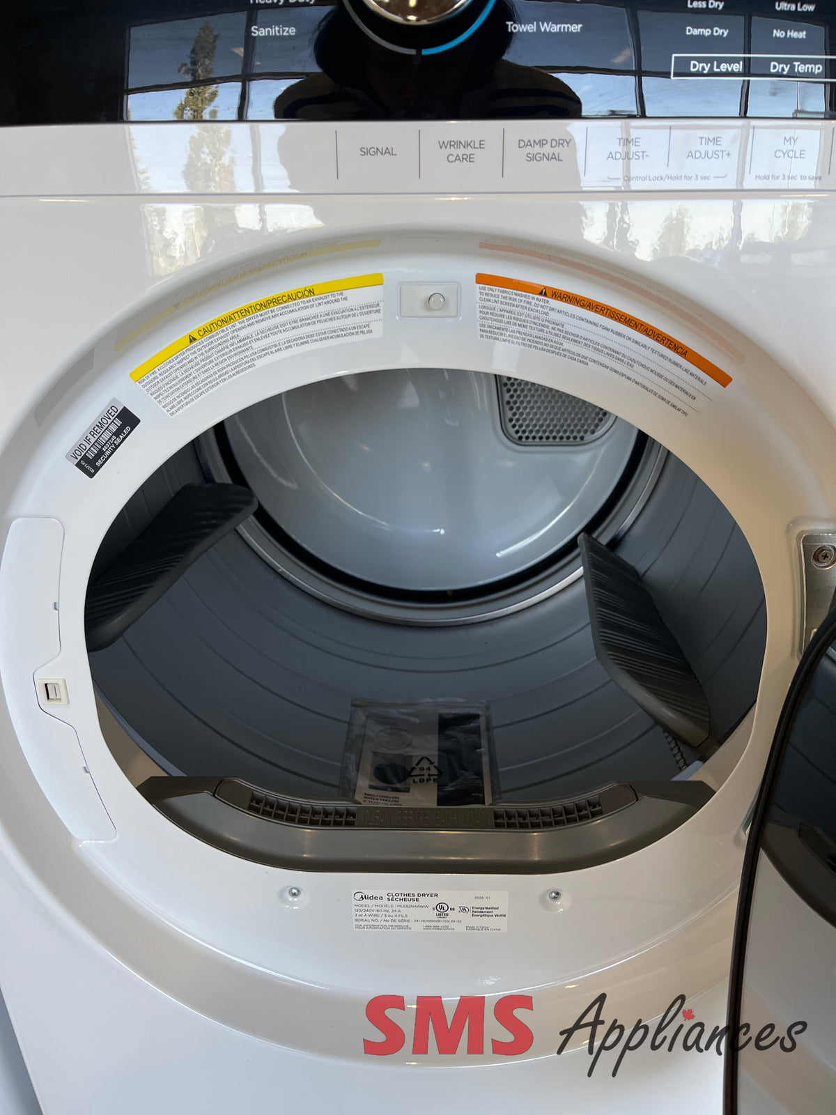 Open Box Laundry Sets MLH52N4AWW/MLE52N4AWW Midea - Image 8