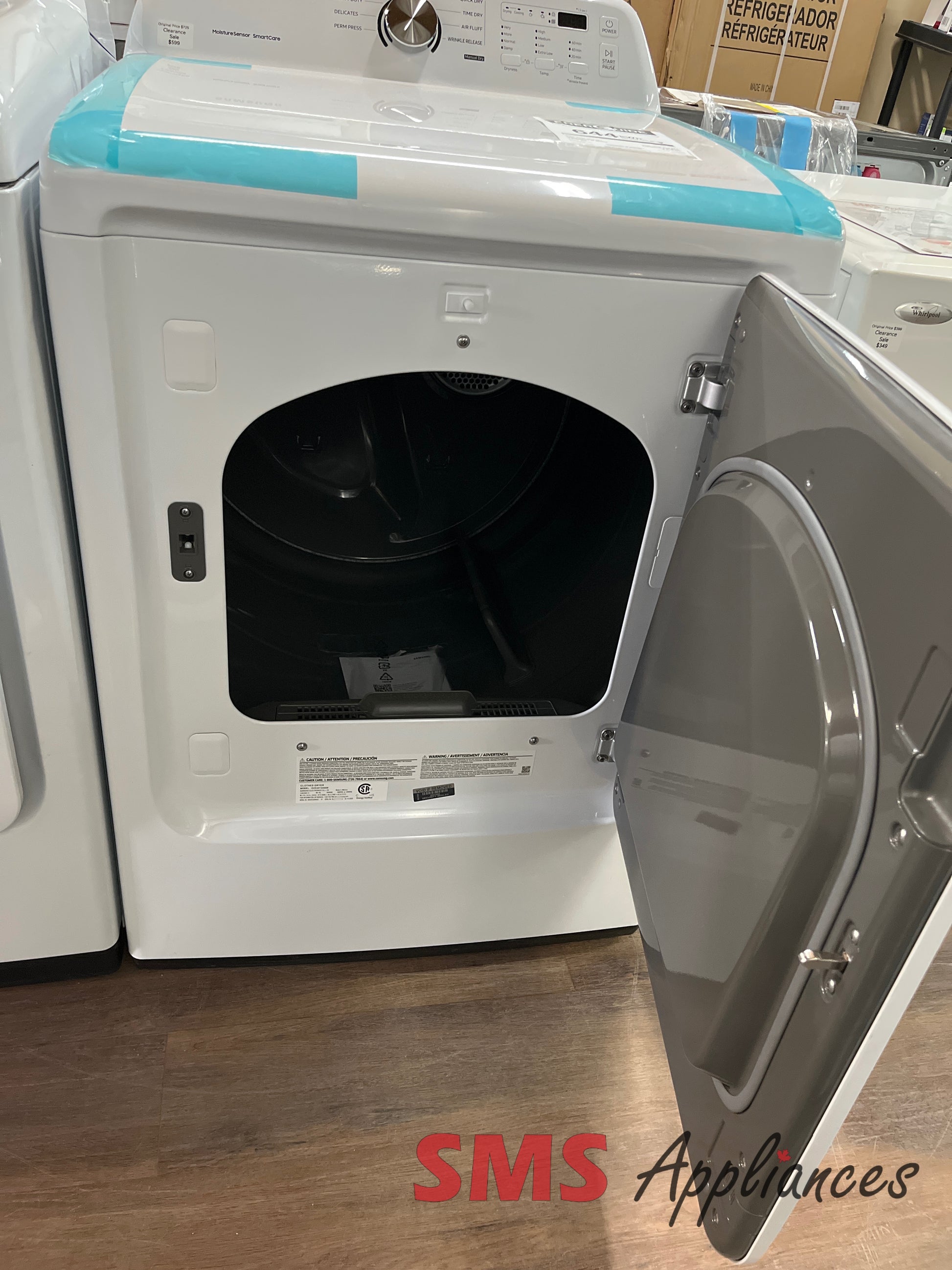 Open Box Dryers DVE45T3200W Samsung - Image 2