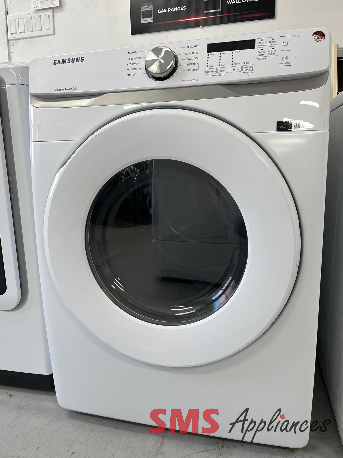 Open Box Dryers DVE45T6005W Samsung - Image 1