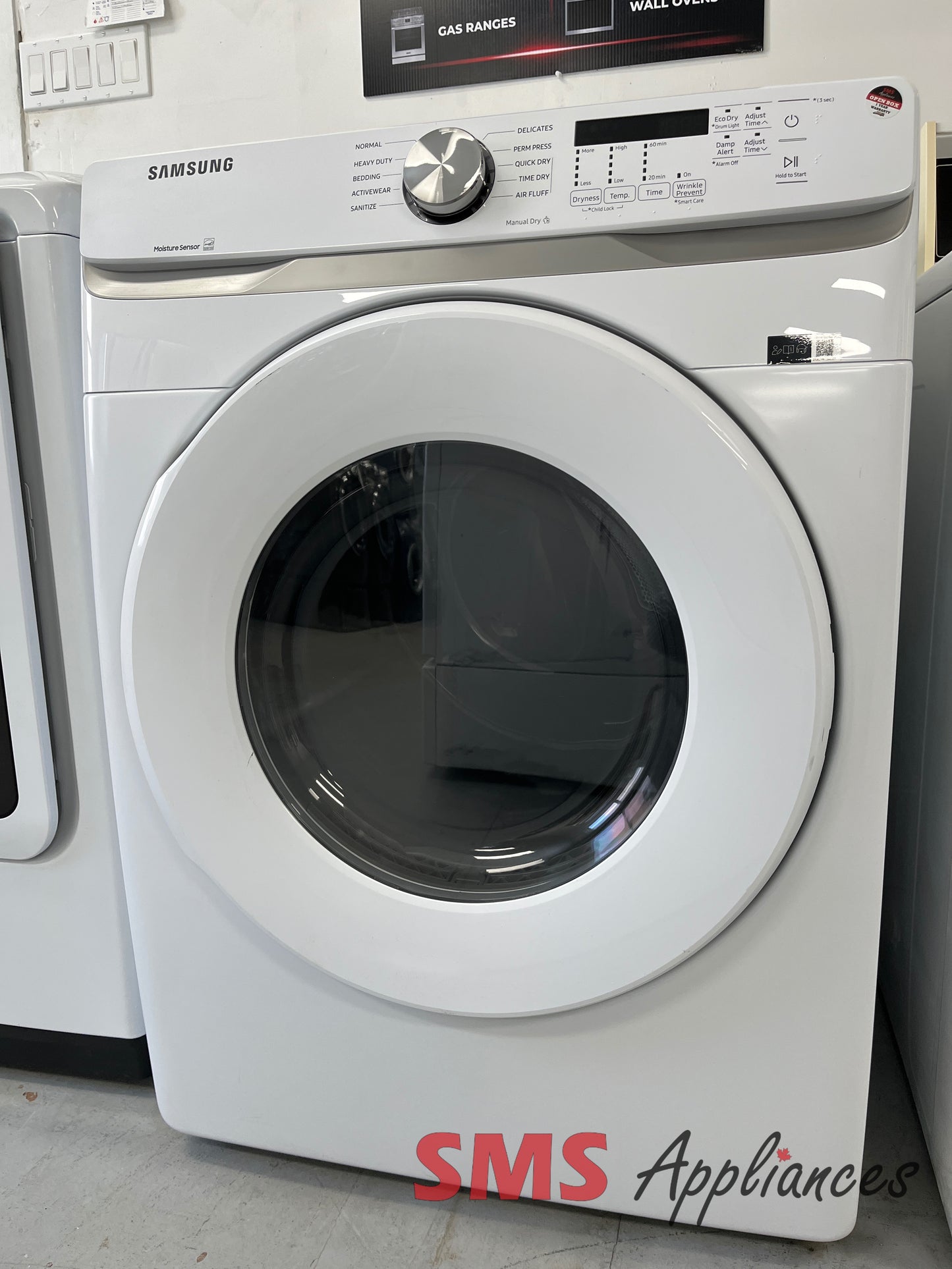 Open Box Dryers DVE45T6005W Samsung - Image 1