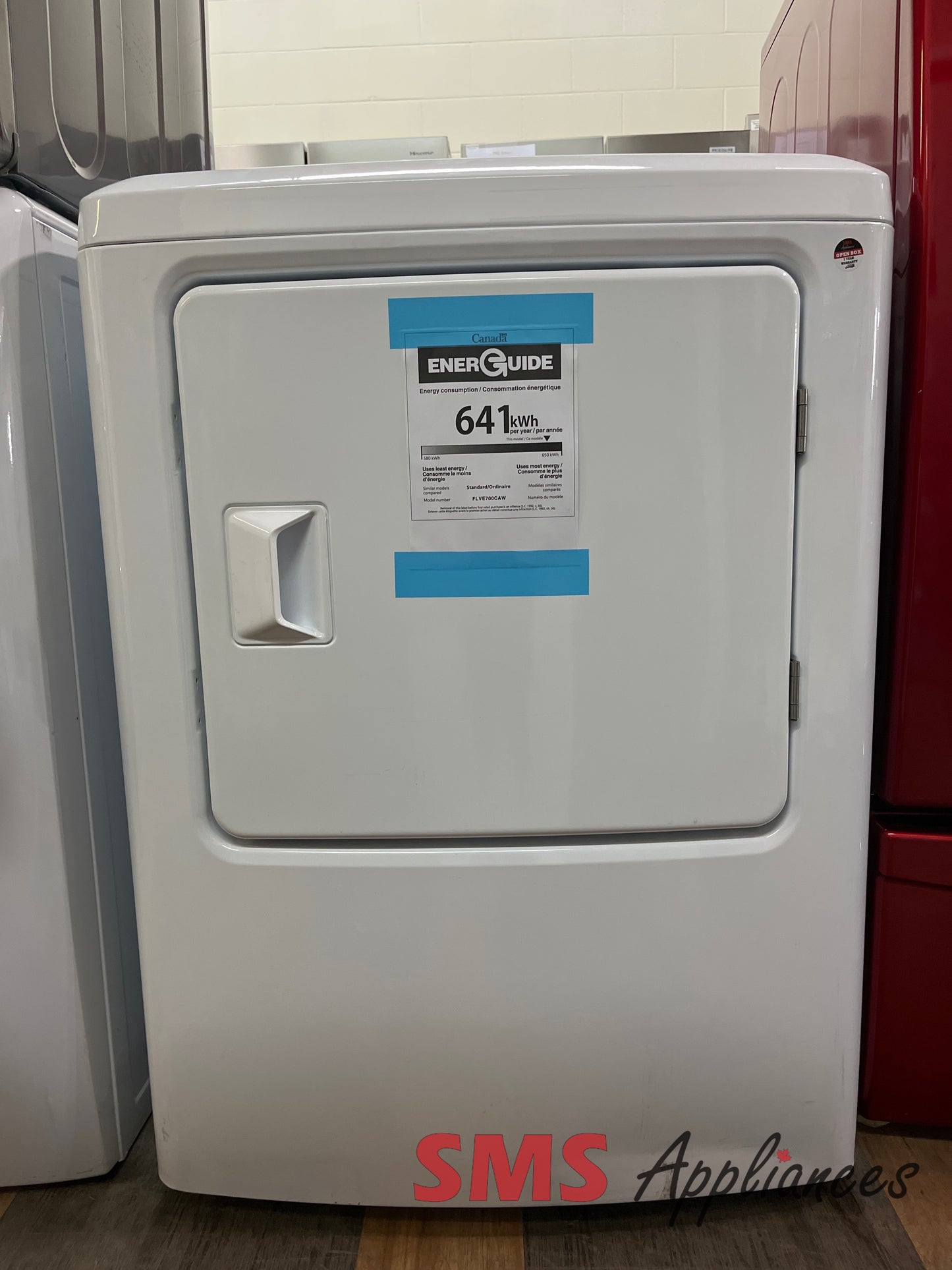 Open Box Dryers FLVE700CAW Frigidaire - Image 3