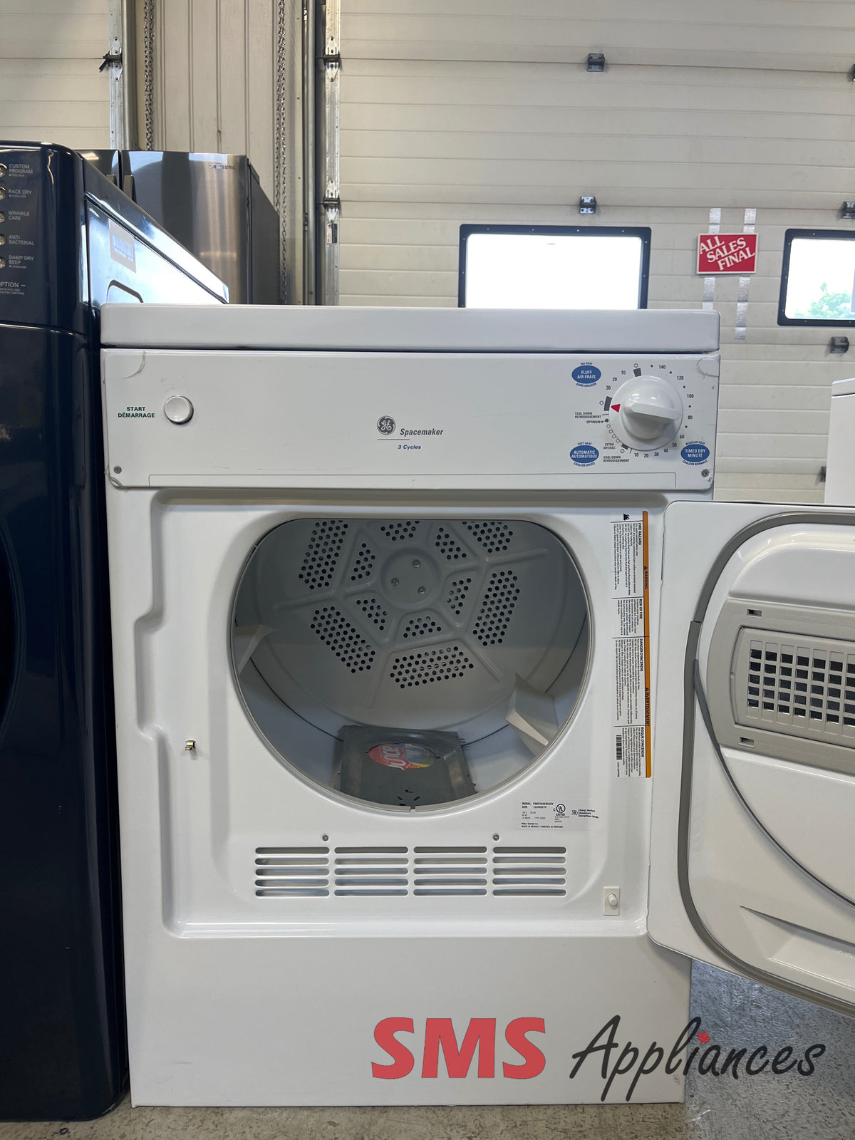 Open Box Dryers PSKP333EB5WW GE - Image 2