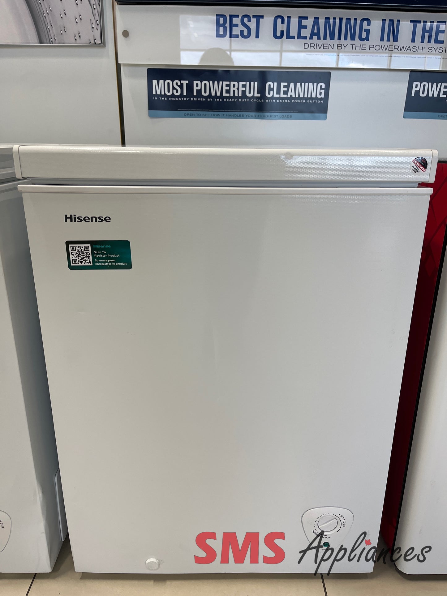 Open Box Freezers FC50C7AWD Hisense - Image 1