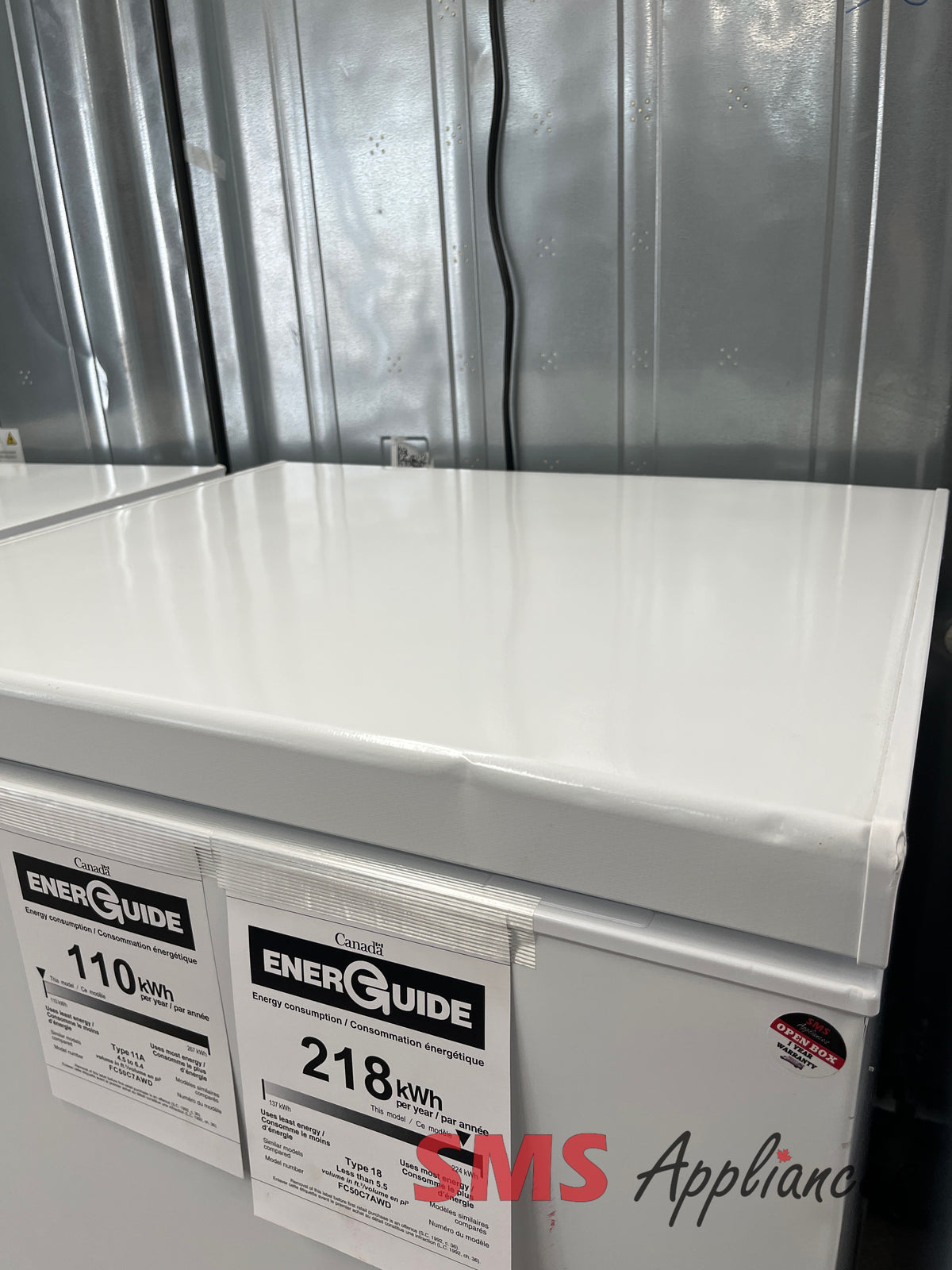 Open Box Freezers FC50C7AWD Hisense - Image 3