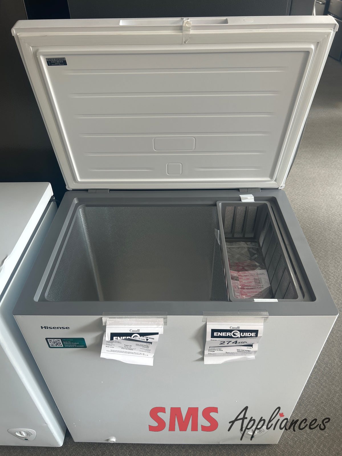 Open Box Freezers FC71C7AWD Hisense - Image 2