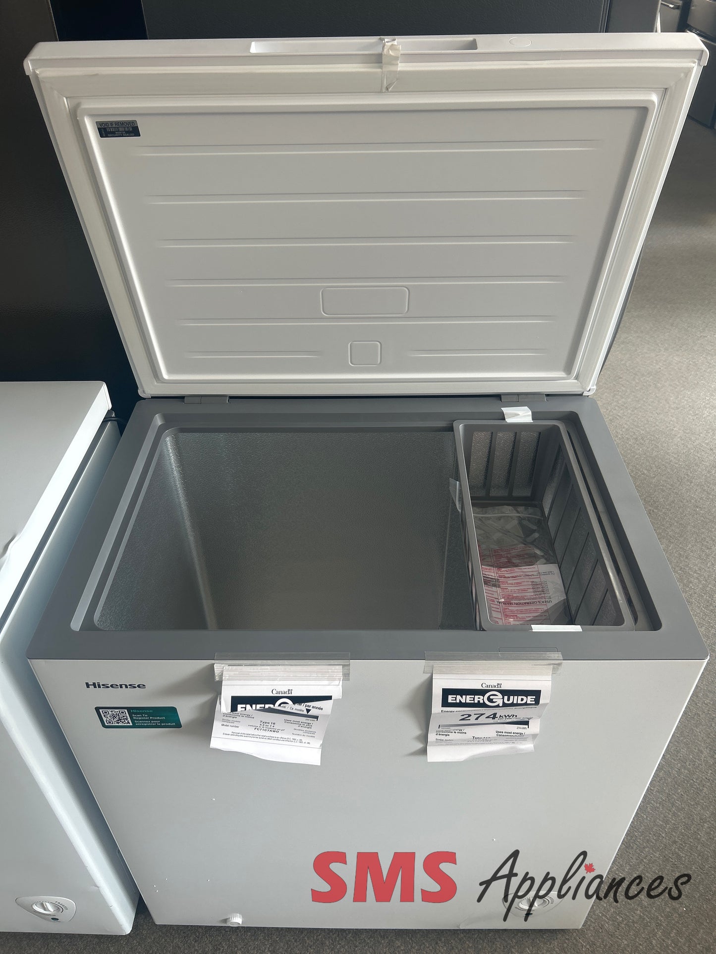 Open Box Freezers FC71C7AWD Hisense - Image 2