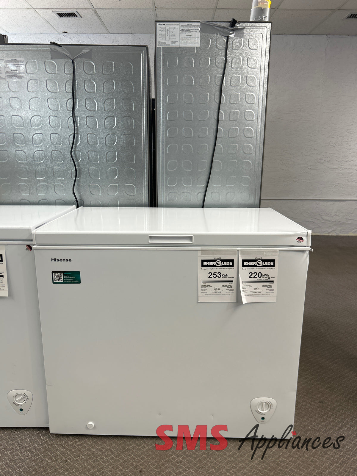 Open Box Freezers FC88C7AWD Hisense - Image 1