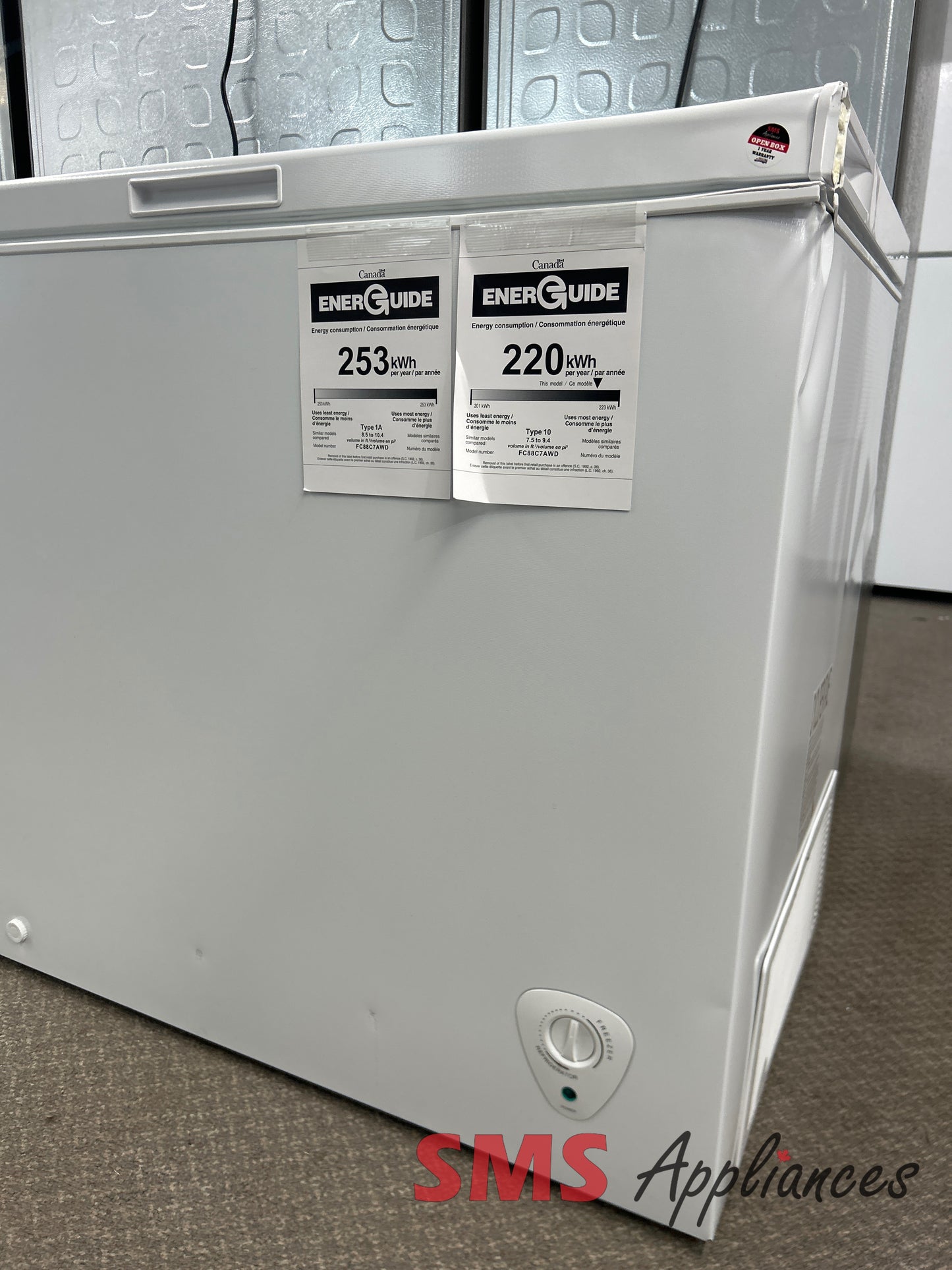 Open Box Freezers FC88C7AWD Hisense - Image 5