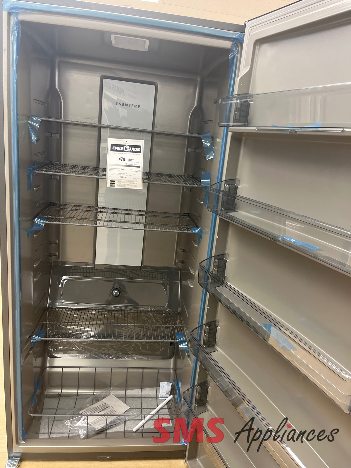 Frigidaire FFUE2022A open box freezer photo at SMS Appliances Airdrie
