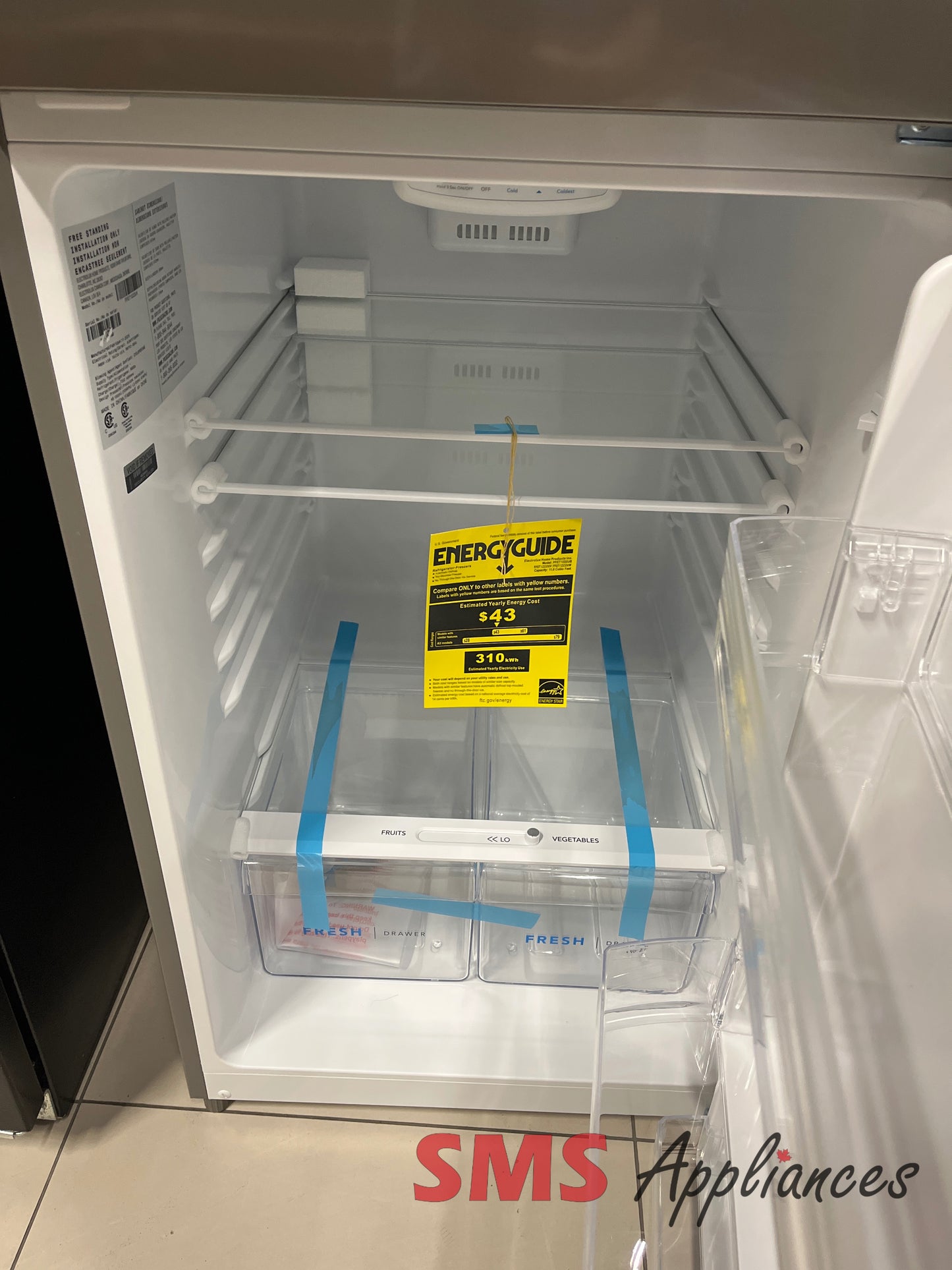 Open Box Fridges FFET1222UV  Frigidaire - Image 3