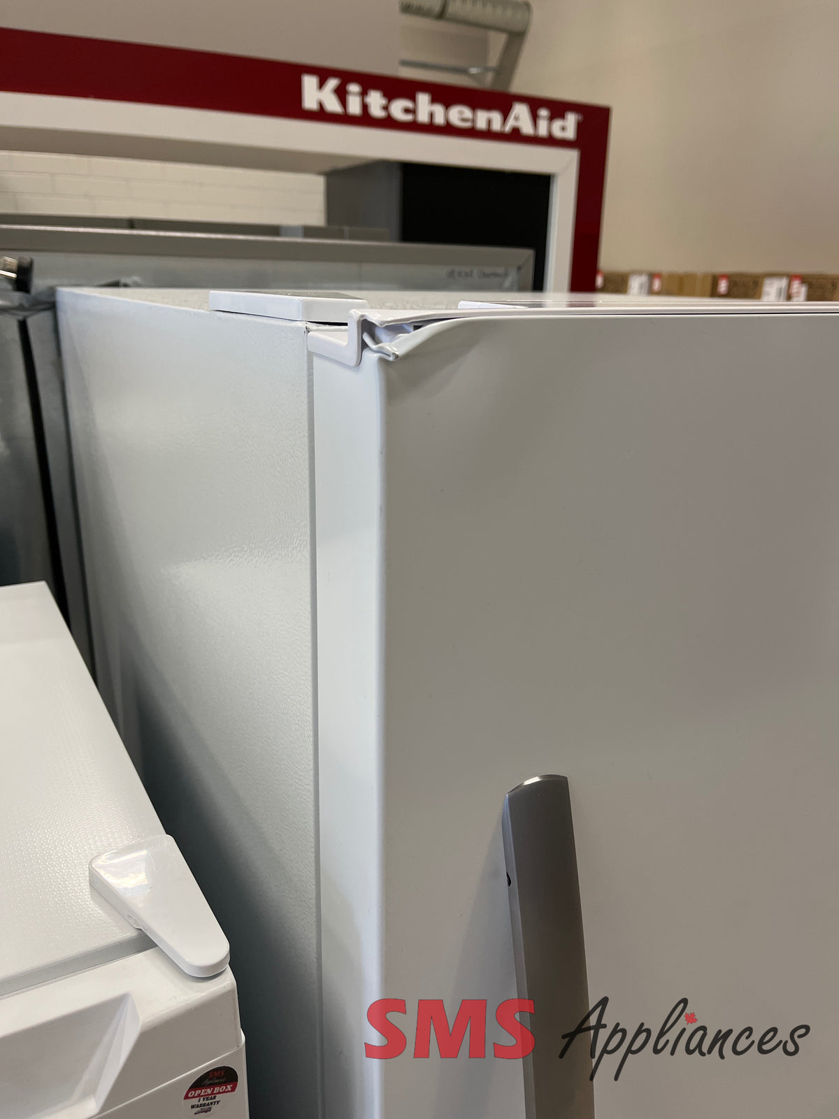 Frigidaire FRAE2136AW open box fridge photo at SMS Appliances Calgary