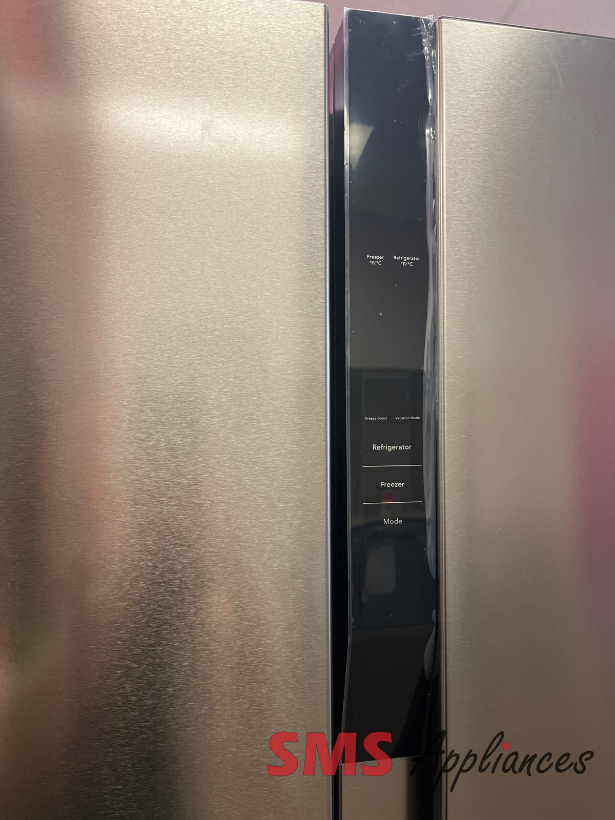 36" Frigidaire FRSG2115AV open box fridge - SMS Appliances Calgary