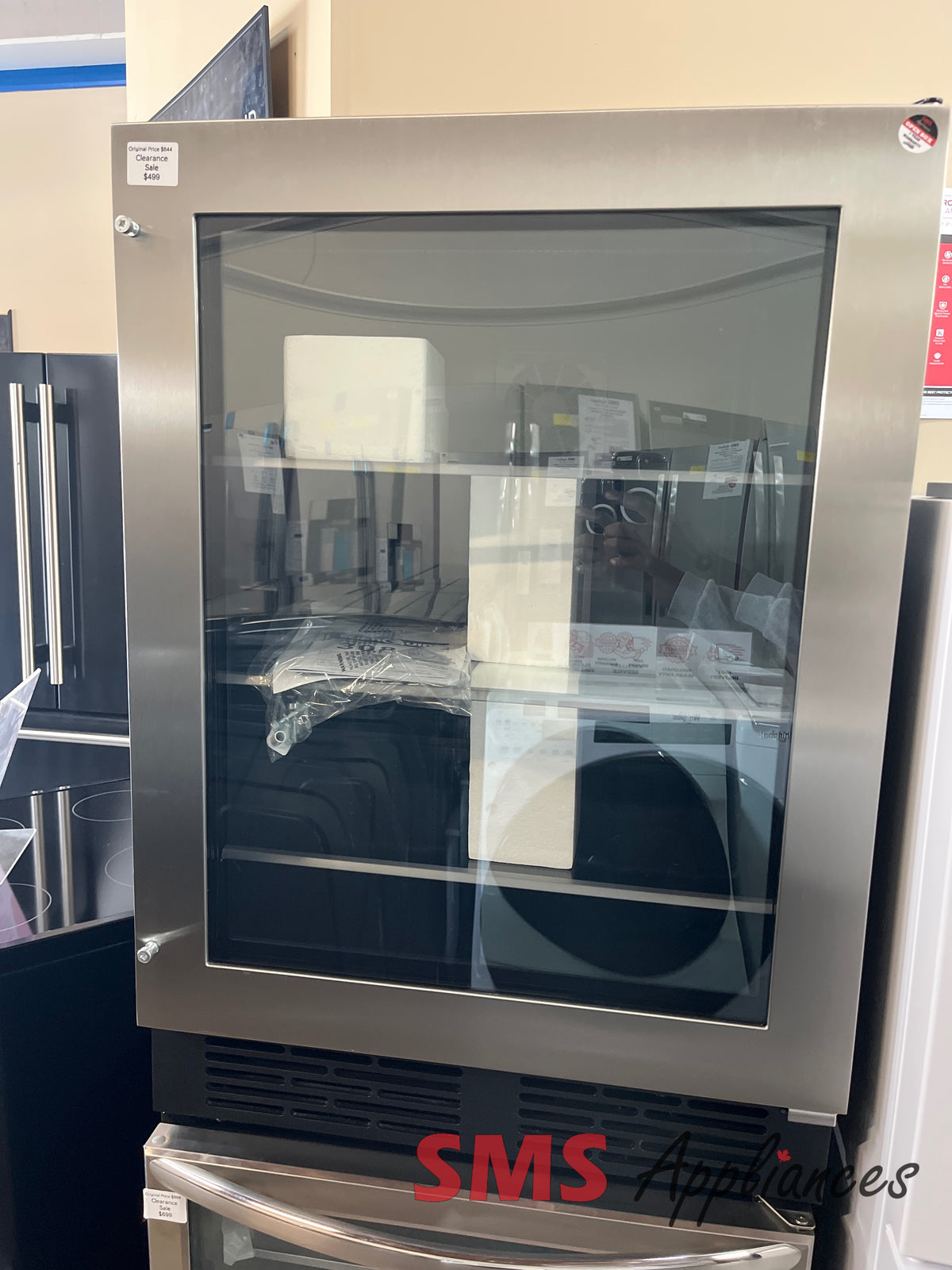 Open Box Fridges HBC164N6SS Hisense - Image 1