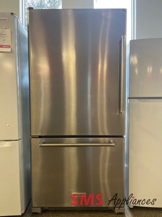 Open Box 33" Fridge KitchenAid KRBL102ESS for sale in Calgary - SMS Appliances