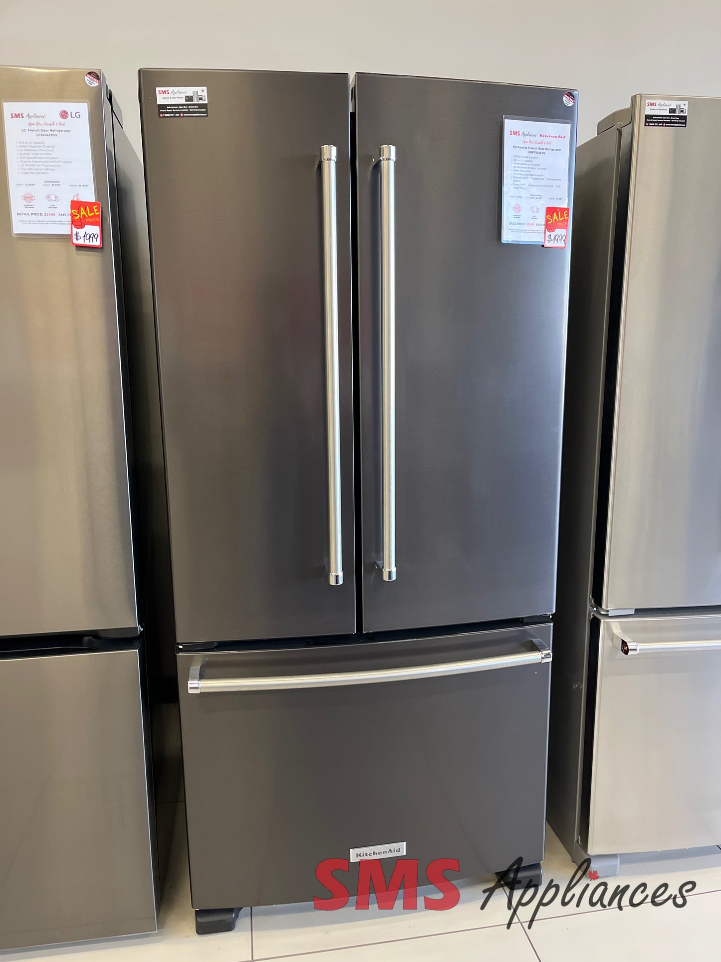 Open Box Fridges KRFF302EBS KitchenAid - Image 7