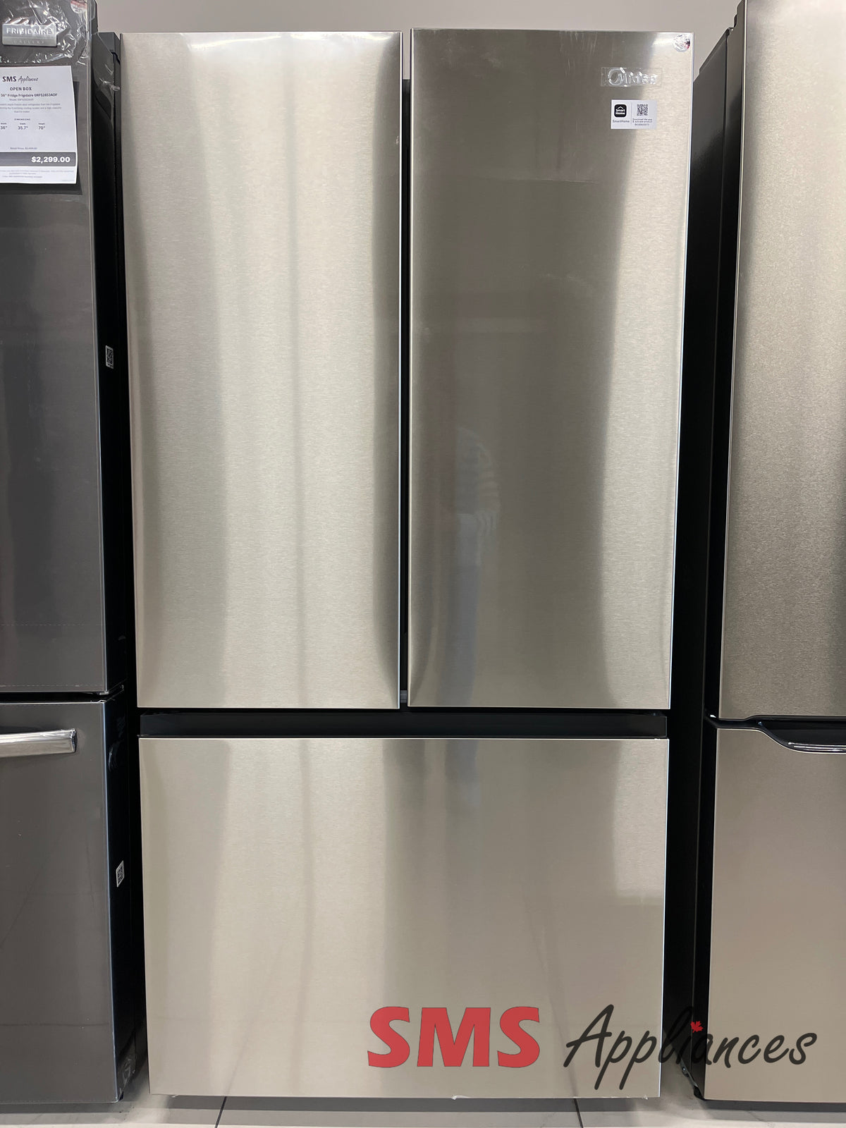 Open Box Fridges MRF2317AS Midea - Image 1