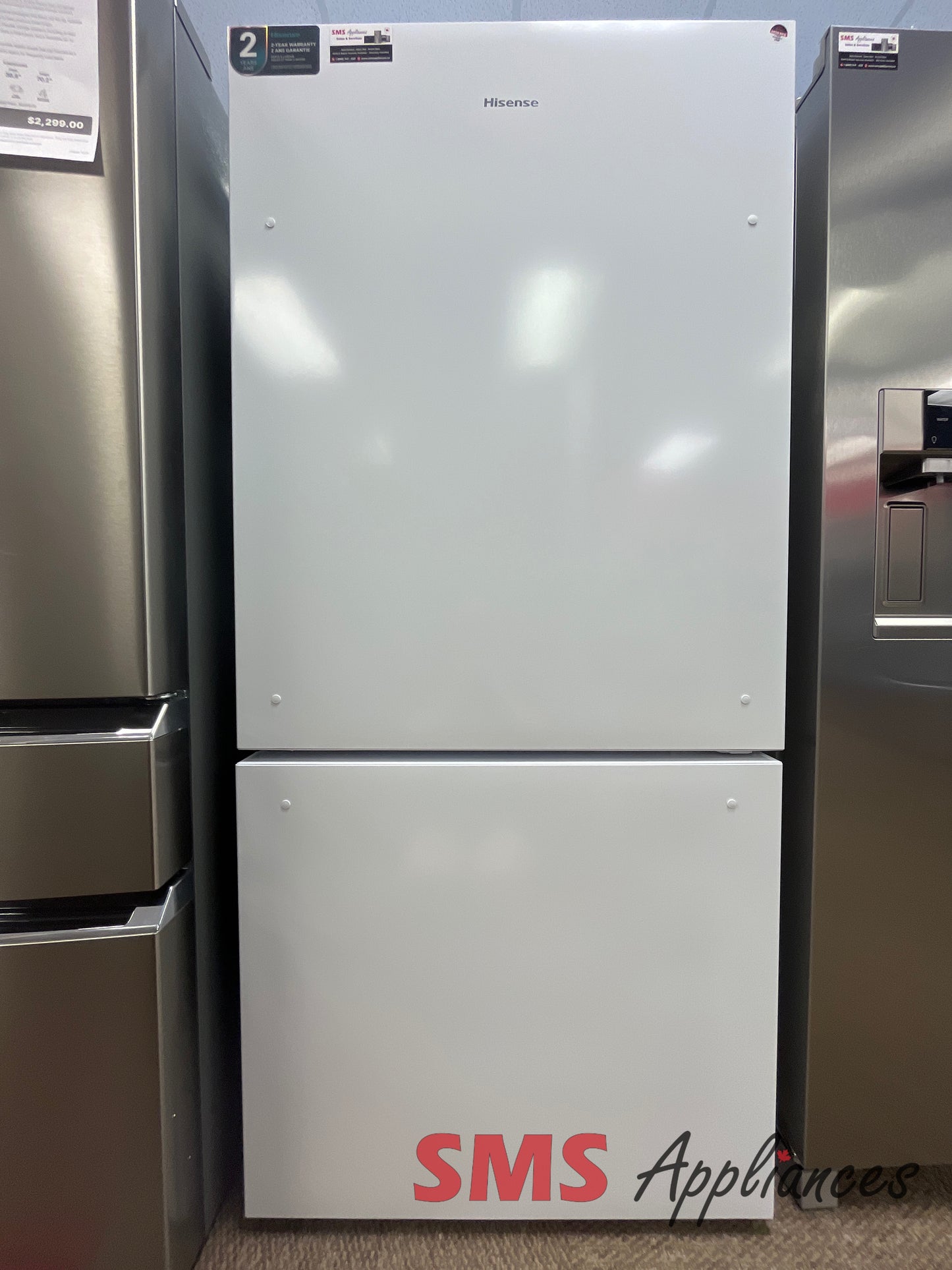Open Box Fridges RB17A2CWE Hisense - Image 1